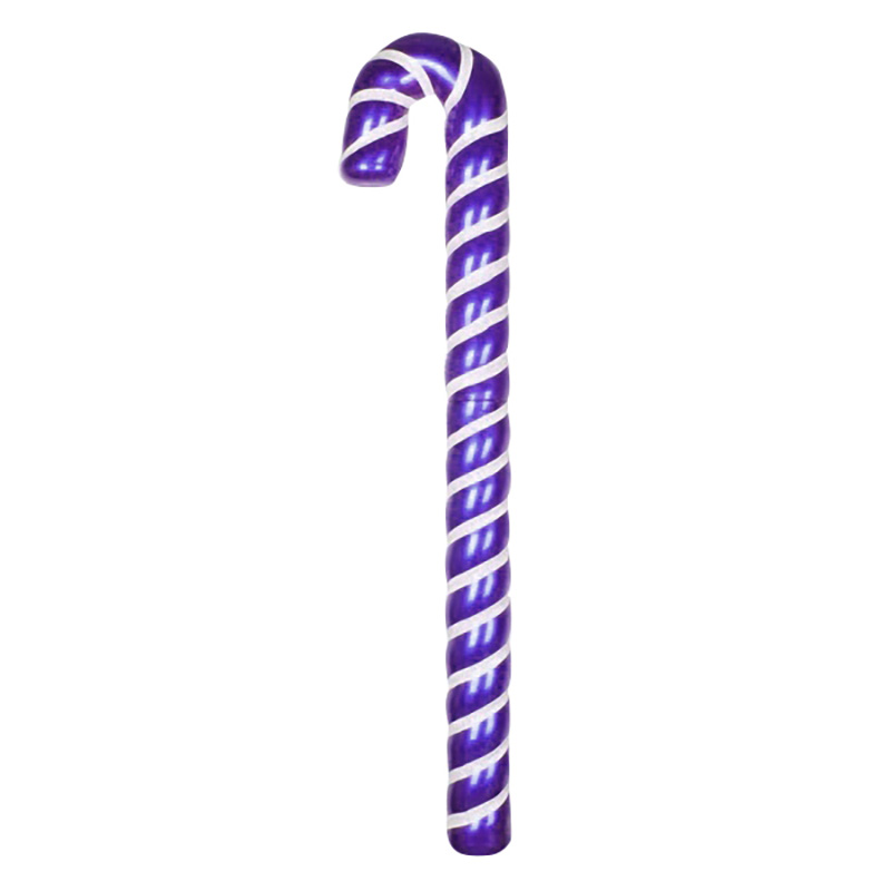 Елочная фигура Карамельная палочка 121 см, цвет фиолетовый/белый NEON-NIGHT 502-247 фото
