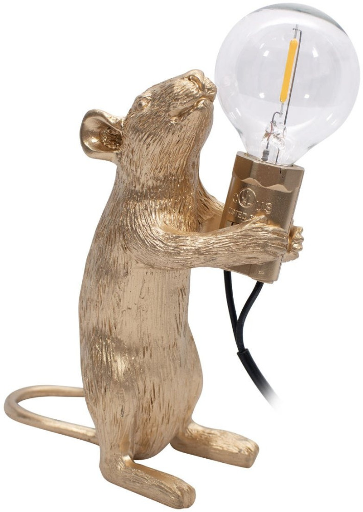 Интерьерная настольная лампа Mouse 10313 Gold Loft It фото