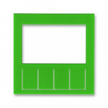 Сменная панель ABB Levit на накладку терморегулятора / таймера зелёный ND3292H-A11 67 2CHH910011A8067 фото