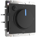 W1151108 Терморегулятор электромеханический для теплого пола (черный) Antik Werkel a051624 фото