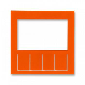 Сменная панель ABB Levit на накладку терморегулятора / таймера оранжевый ND3292H-A11 66 2CHH910011A8066 фото